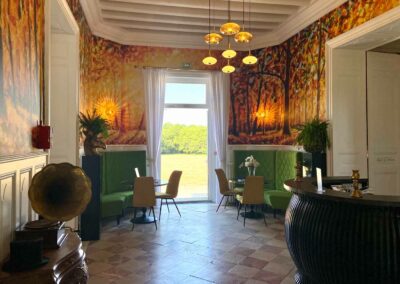 Restaurant La Cantine dans le chateau du domaine de Brandois Les Achard Vendee 85 7 1