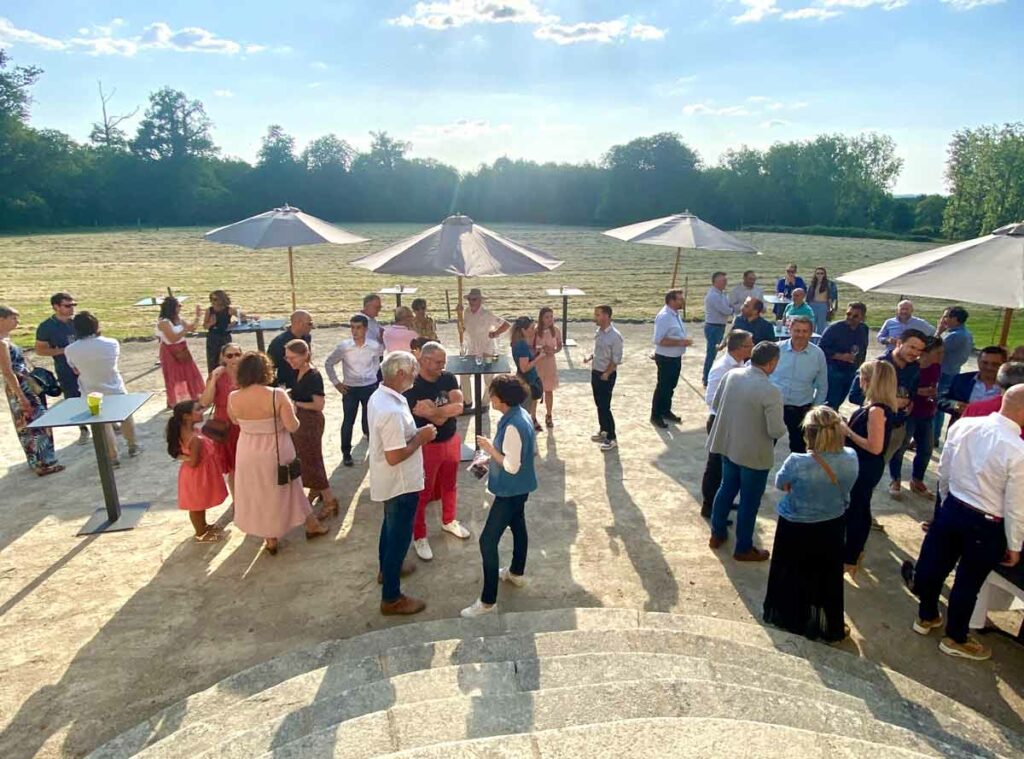 Restaurant bistronomique dans chateau groupe equipe entreprise vendee soiree entreprise vendee