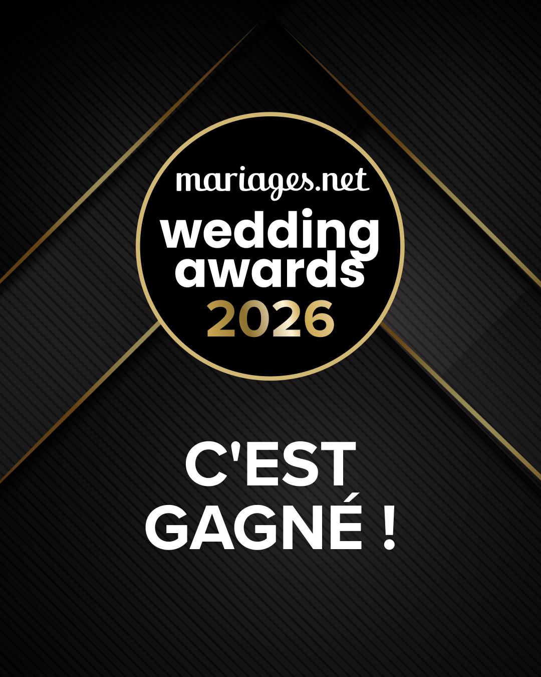 Domaine de Brandois wedding awards 2026